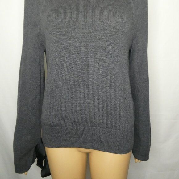 J Crew Mercantile Merino Wool Bow Sleeve Sweater - Picture 5 of 8